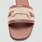 Woven Strap Comfort Sandals