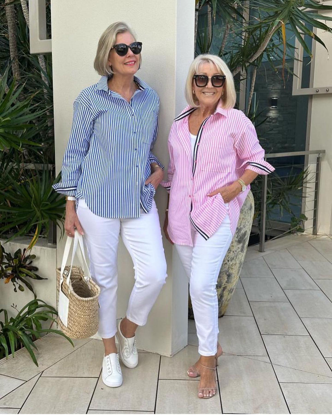 Lisette | Striped Modern Blouse Regular
