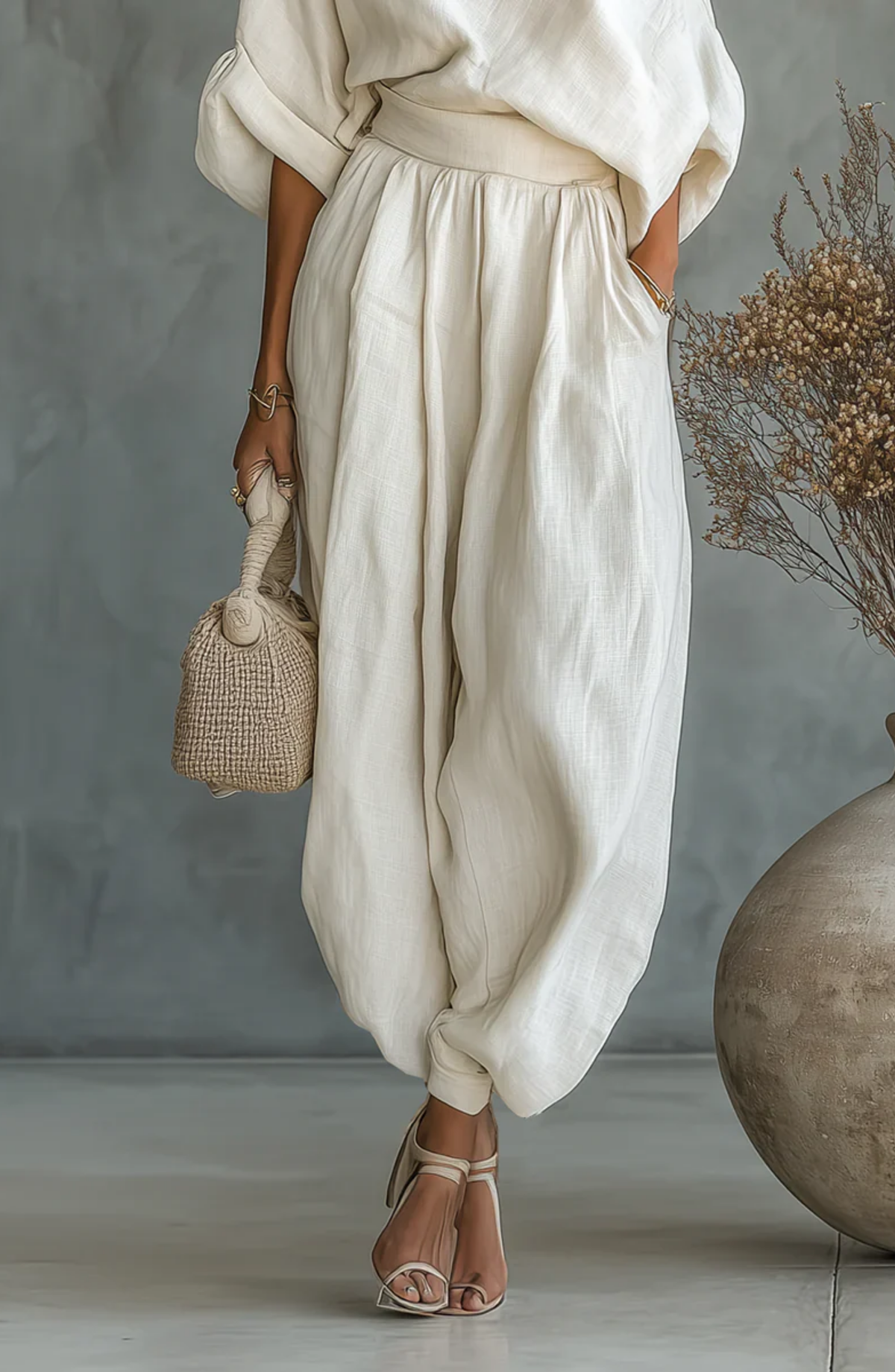 Ethereal White Ensemble Set. E FOARTE FAKE in realitate