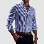 Nate Elegant Striped Shirt