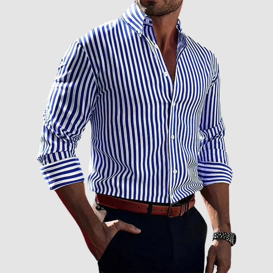 Nate Elegant Striped Shirt