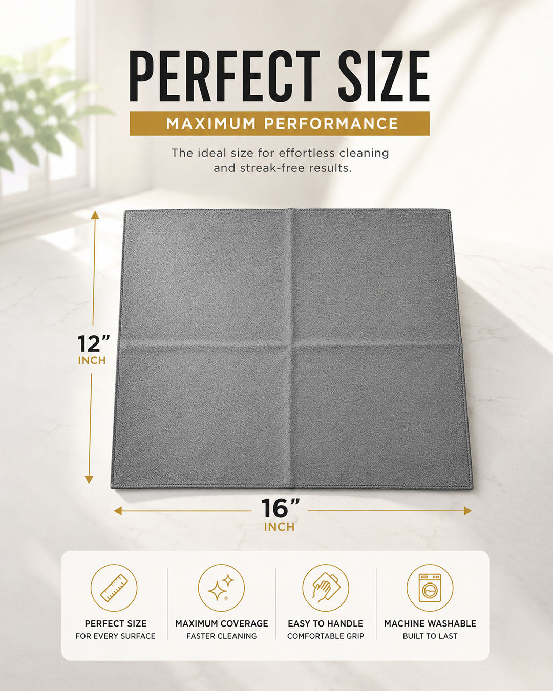 EverClean™ Water-Only Cleaning Cloth