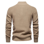 Button-Detail Knit Sweater