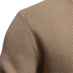 Button-Detail Knit Sweater