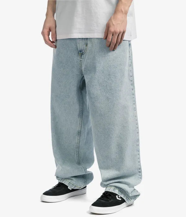 Lucas | Men’s Spring Relaxed Wide-Leg Denim Pants