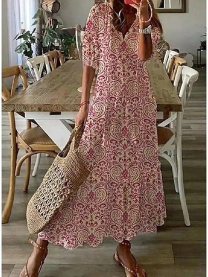 Luna | Effortless Boho Dress with Flattering Cut